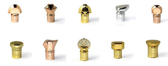 High brandy glass bottle