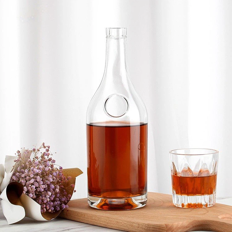 silk screen glass wine bottle silk screen glass wine bottle
