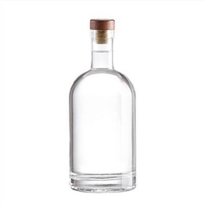 750ml Vodka Glass Bottle