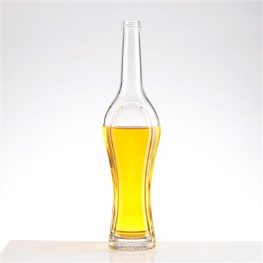 Screw Cap Whiskey Glass Bottle