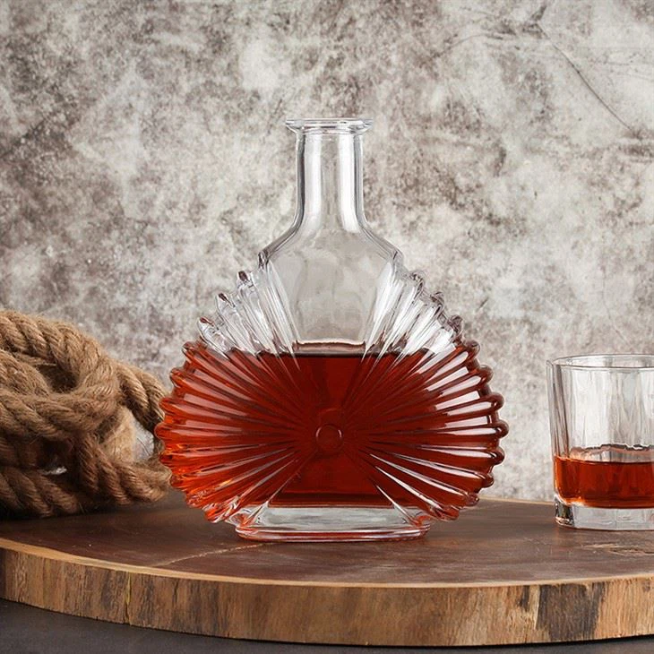 Crystal Glass Bottles For Brandy