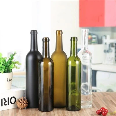 High Quality 750 Ml Wine Glass Bottle