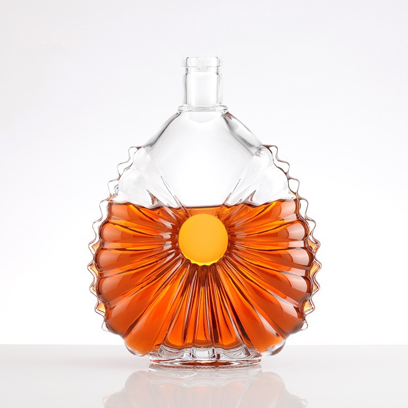 Sunburst Style Brandy Bottle suppliers