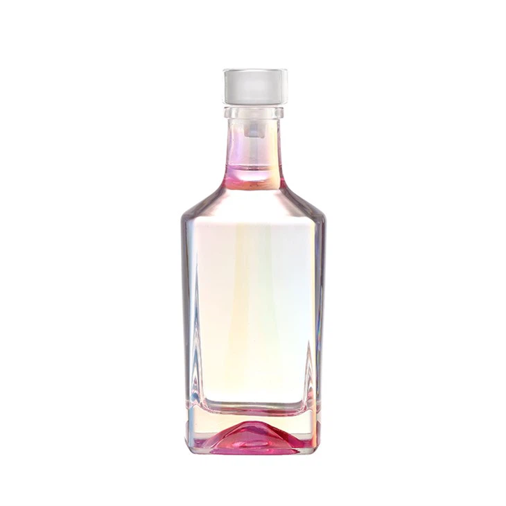Pink Color Square Bottle 500ML