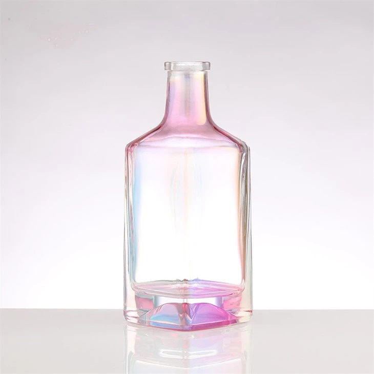 Pink Color Square Bottle 500ML