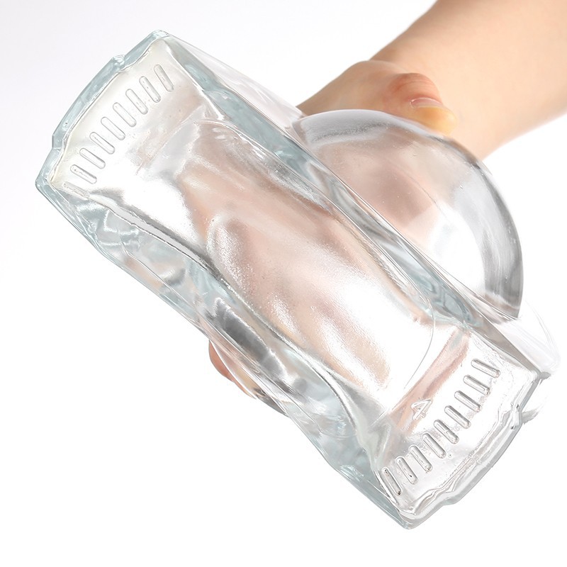 Double Wall Triangle Glass Bottle best