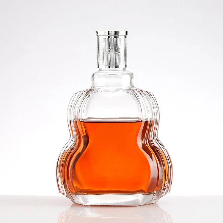 Gourd-shaped Liquor Glass Bottle