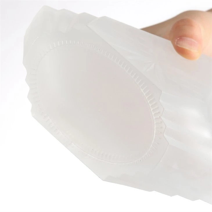 Frosted Brandy Drink Juice Flat Glass Bottle