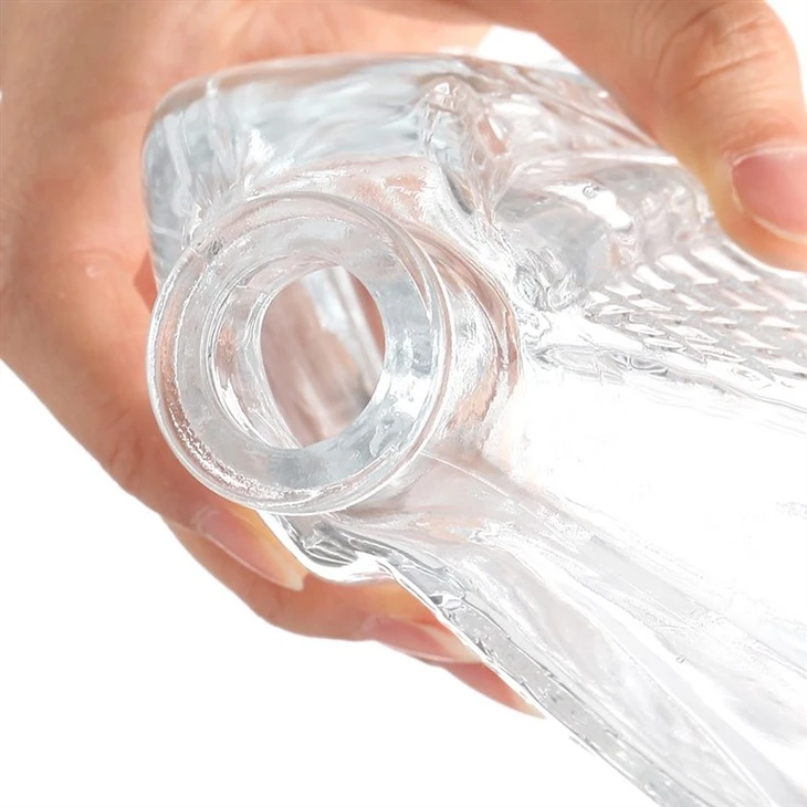 Factory Price Customized Boat Shape Glass Bottle
