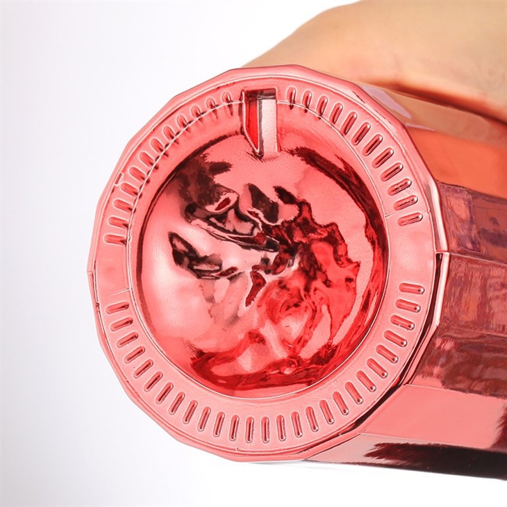 Red Color Round Whiskey Custom Design 500ML