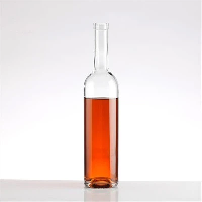 A Slender, Dark Wine Bottle