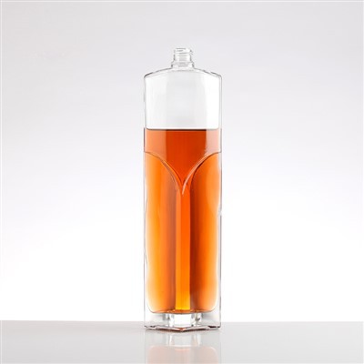750ml Transparent Wine Bottles Glass