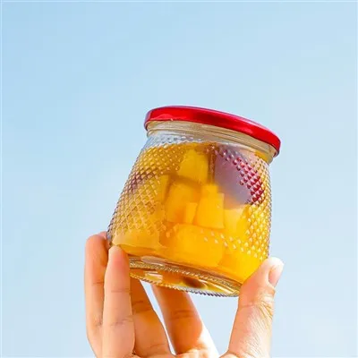 Sealed Wide-mouthed Glass Canned Bottles