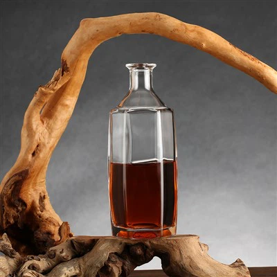 Best Selling Long Wine Rum Glass Bottle