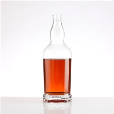 Clear Empty Whisky Glass Bottle 700ML