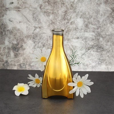 Electroplated Mini Liquor Glass Bottle