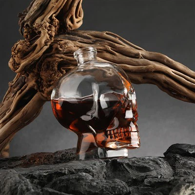 Best Selling Design Custom Skull Bottle 700 ML