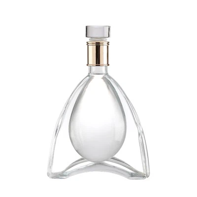 Liquid Glass Whiskey Bottles