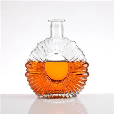 Top Grade Fashion Round XO Glass Bottle 750ml