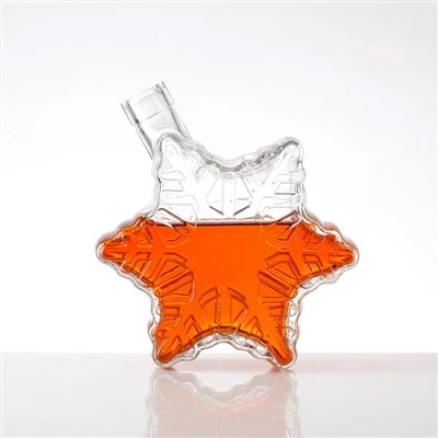 Uniquely 500ml Star-Shaped Glass