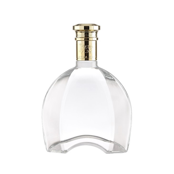 Transparent Semi-circular Arc Glass Wine Bottle best